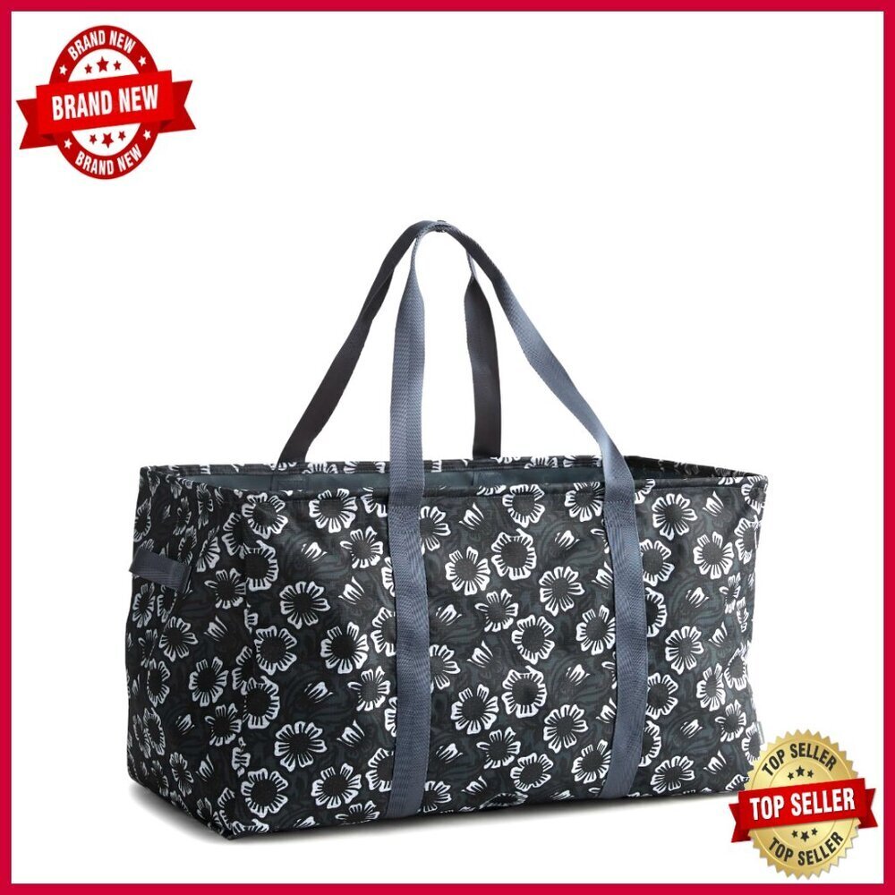 Large Ripstop Utility Tote, Durable Polyester, 70L Capacity, Shoulder Bag